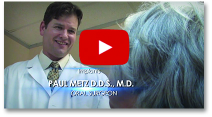 A video of dr. Paul metz and his patient